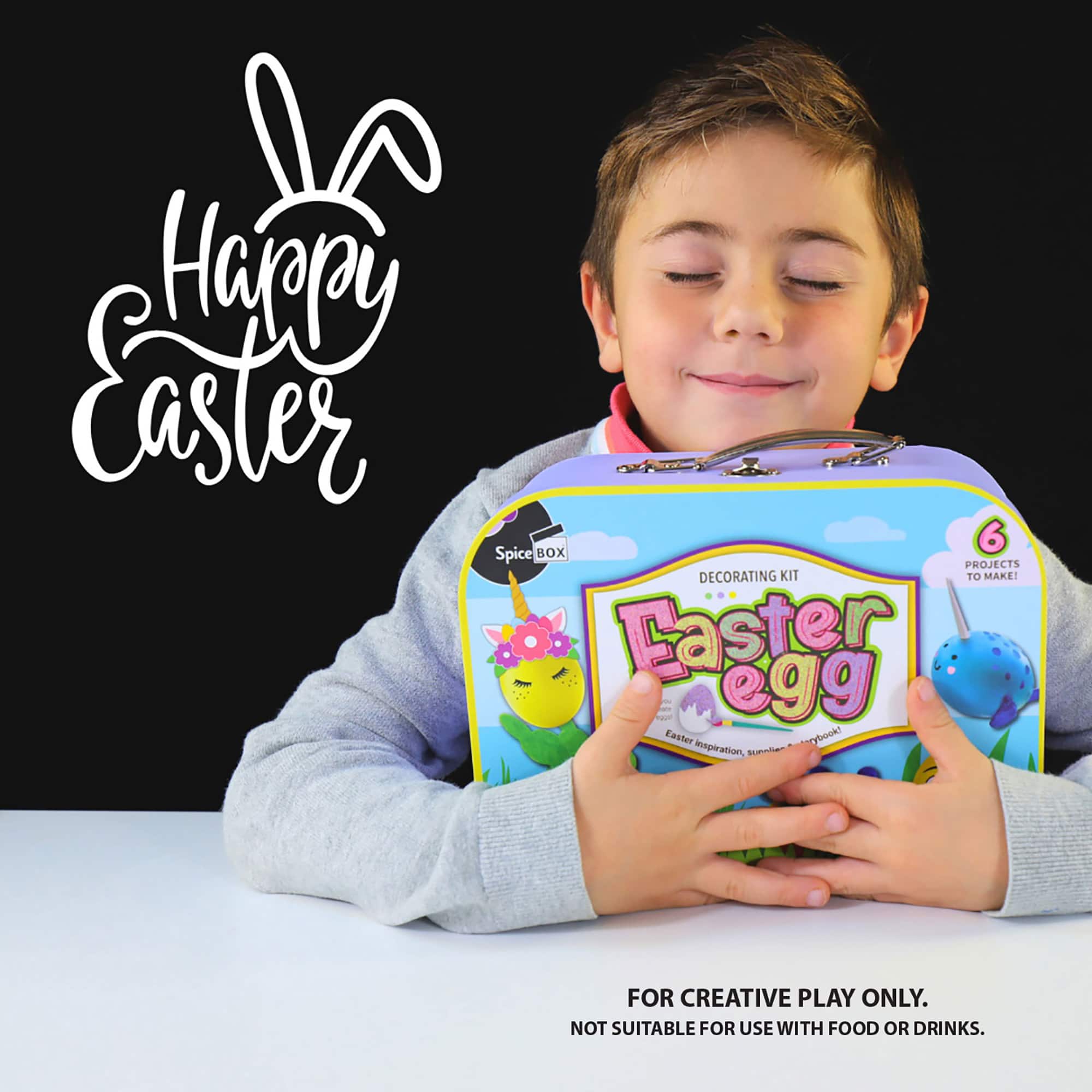 SpiceBox Suitcase Easter Egg Art Kit